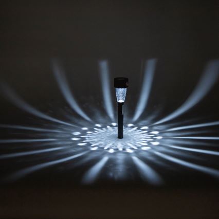Aigostar - LED Solar lamp LED/0,006W/1,2V 40mAh 6500K IP44 29,7 cm