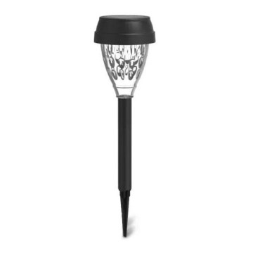 Aigostar - LED Solar lamp LED/0,06W/2V 33,5 cm 6500K IP44 black