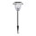 Aigostar - LED Solar lamp LED/0,08W/2V 30,4 cm 200 mAh 6500K IP44 matte chrome