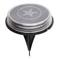 Aigostar - LED Solar lamp LED/0,6W/5,5V 24,5 cm 500 mAh 3200K IP66 black