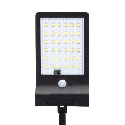 Aigostar - LED Solar street lamp with a sensor LED/3W/3,7V1800 mAh IP44 3000/4000/5000K + remote control