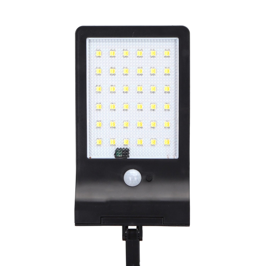 Aigostar - LED Solar street lamp with a sensor LED/3W/3,7V1800 mAh IP44 3000/4000/5000K + remote control