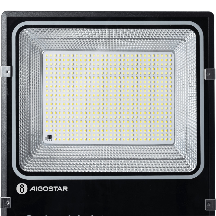 Aigostar - LED Solar Floodlight LED/200W/3.2V 3600mAh 3000K/4000K/6500K IP66 + remote control