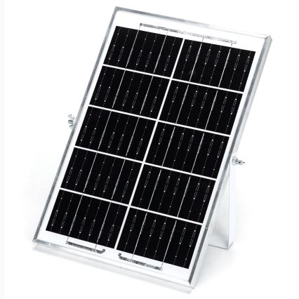 Aigostar - LED Solar light 2xLED/35W/12V 6000 mAh 6500K d. 16,8 cm + remote control