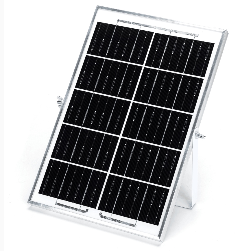 Aigostar - LED Solar light 2xLED/35W/12V 6000 mAh 6500K d. 16,8 cm + remote control