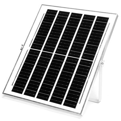 Aigostar - LED Solar light 2xLED/70W/12V 12000 mAh 6500K d. 20,5 cm + remote control