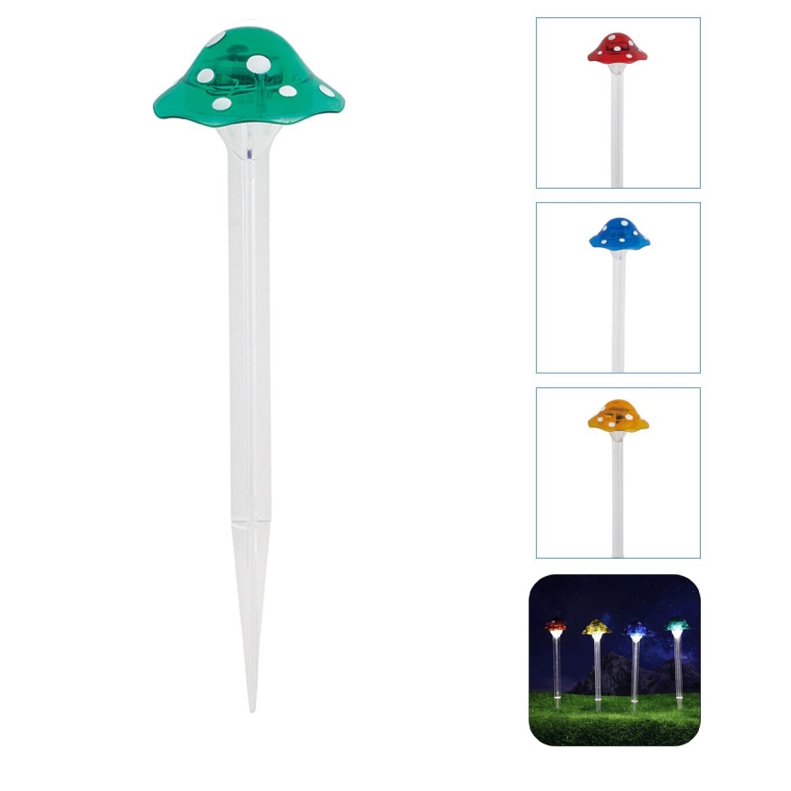 Aigostar - LED Solar light LED/0,006W/1,2V 100 mAh 2700K IP44 green