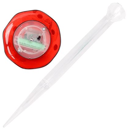 Aigostar - LED Solar light LED/0,006W/1,2V 100 mAh 2700K IP44 red
