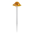 Aigostar - LED Solar light LED/0,006W/1,2V 100 mAh 2700K IP44 yellow
