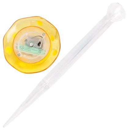 Aigostar - LED Solar light LED/0,006W/1,2V 100 mAh 2700K IP44 yellow