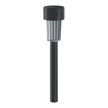 Aigostar - LED Solar light LED/0,006W/1,2V 29,5 cm black 6500K IP44