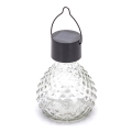 Aigostar - LED Solar light LED/0,006W/1,2V black 100 mAh 2700K IP44
