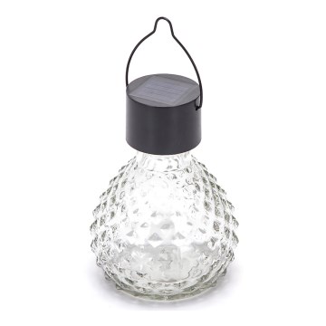 Aigostar - LED Solar light LED/0,006W/1,2V black 2700K IP44