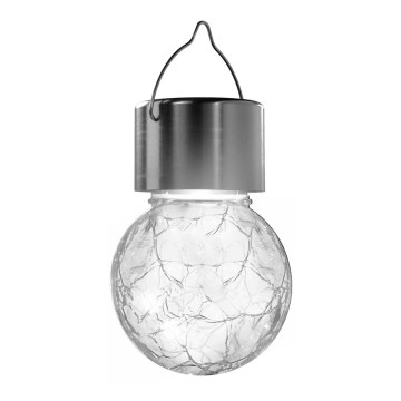 Aigostar - LED Solar light LED/0,006W/1,2V d. 6 cm 6500K IP44