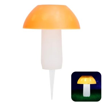 Aigostar - LED Solar light LED/0,024W/1,2V 200 mAh 2700K IP44 boletus