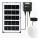 Aigostar - LED Solar Light LED/35W/12V 3000 mAh 6500K IP65 Ø 16.8 cm + remote control