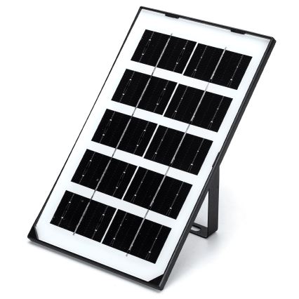 Aigostar - LED Solar Light LED/35W/12V 3000 mAh 6500K IP65 Ø 16.8 cm + remote control