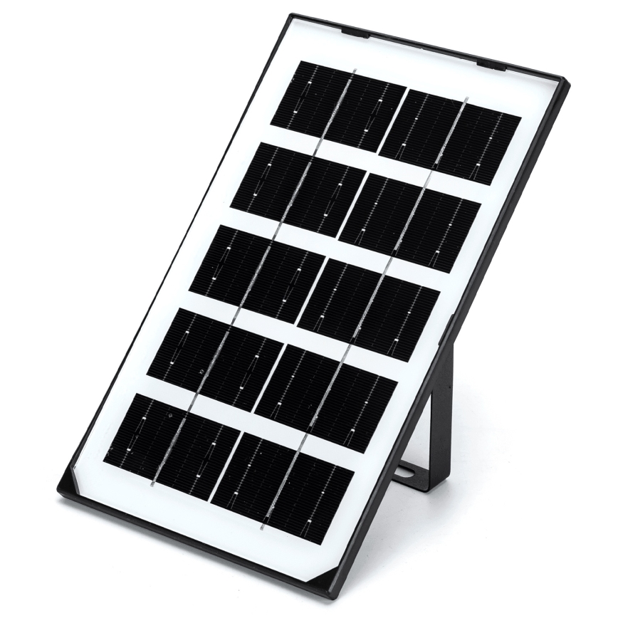 Aigostar - LED Solar Light LED/35W/12V 3000 mAh 6500K IP65 Ø 16.8 cm + remote control