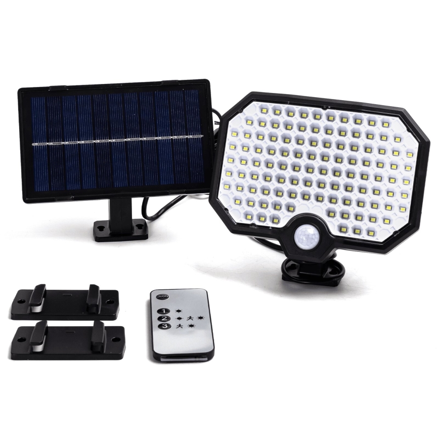 Aigostar - LED Solar light with a motion sensor LED/2,4W/3,7V IP65