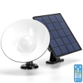Aigostar - LED Solar light with a sensor LED/3,2V 3000K/4000K/6500K IP65 5000 mAh remote control