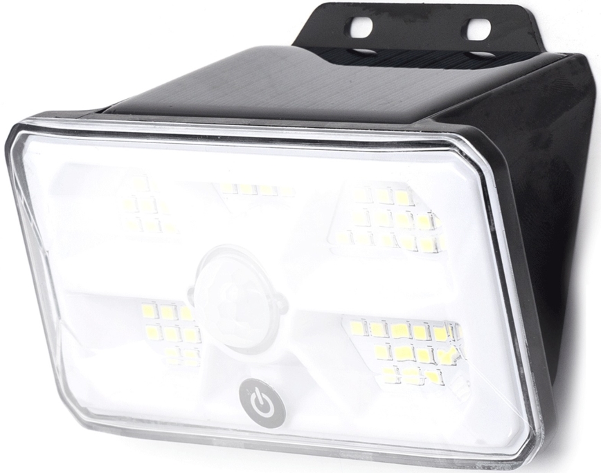 Aigostar LED Solar Light with Sensor 3.7V 6500K 500 mAh IP65 Black