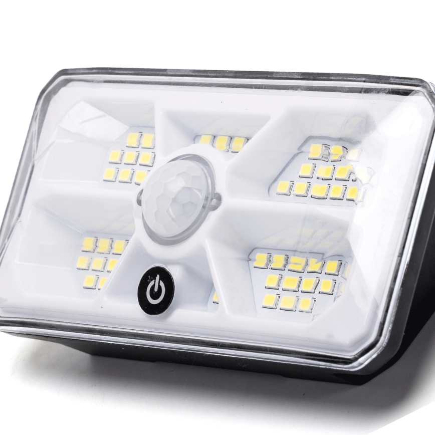 Aigostar LED Solar Light with Sensor 3.7V 6500K 500 mAh IP65 Black