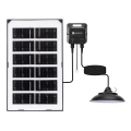 Aigostar - LED Solar Pendant Lamp LED/35W/12V 3000 mAh 6500K IP65 Ø 15 cm + remote control
