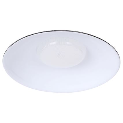 Aigostar - LED Solar Pendant Light with Built-In Sensor 2xLED/70W/12V 12000 mAh 6500K IP65 Ø 23,5 cm + Remote Control