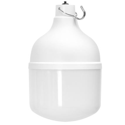 Aigostar - LED Solar Pendant Light 35W / 12V / 3000 mAh / 6500K / IP65 / Ø 10 cm + remote control