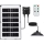 Aigostar - LED Solar Pendant Light with Sensor LED/35W/12V 3000 mAh 6500K dia. 15 cm + remote control
