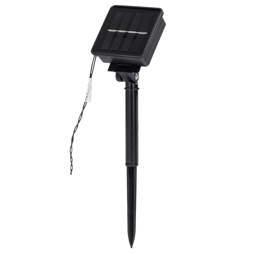 Aigostar - Solar LED Christmas String Lights, 200 LEDs, 8 Modes, 22 m, IP65, Multicolor, 800 mAh