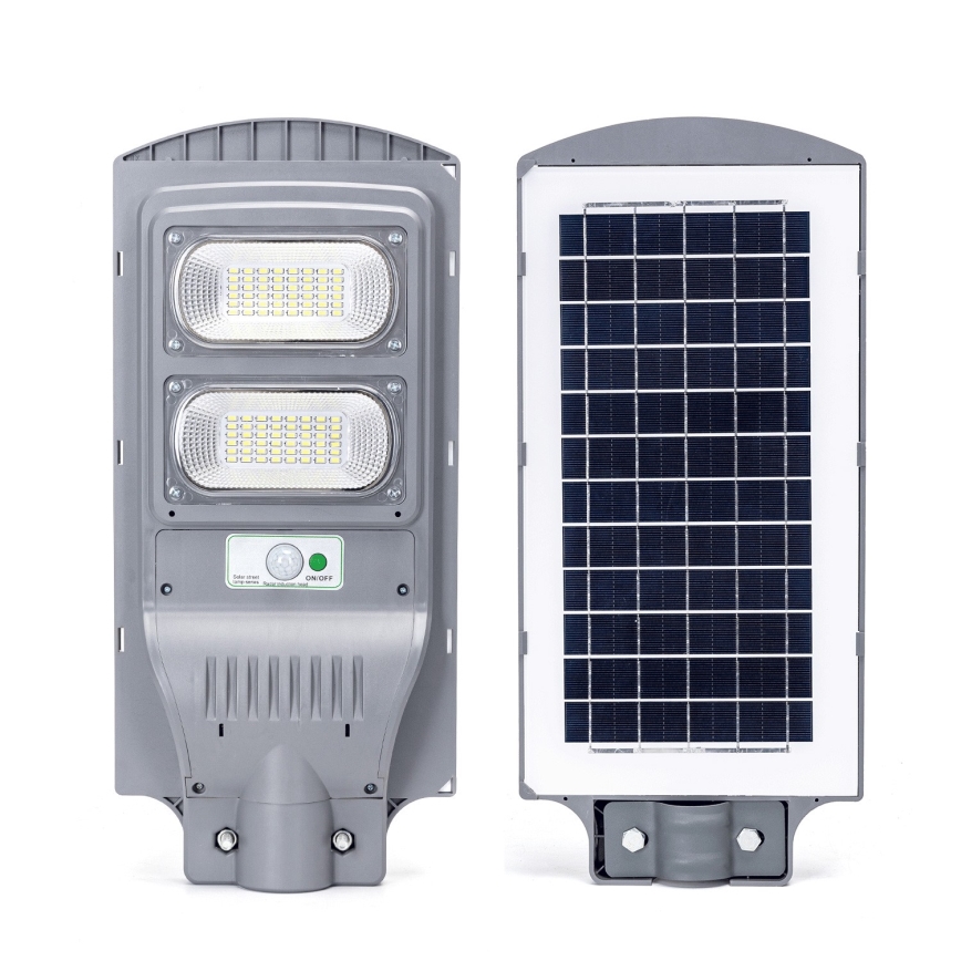 Aigostar - LED Solar street lamp with a sensor LED/100W/3,2V 10000mAh IP65 6500K + remote control