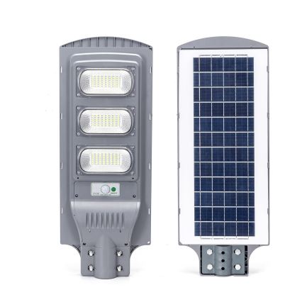 Aigostar - LED Solar street lamp with a sensor LED/150W/3,2V 15000mAh IP65 6500K + remote control