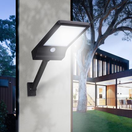 Aigostar - LED Solar street lamp with a sensor LED/2,3W/5,5V 1800 mAh IP65