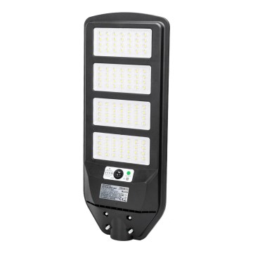 Aigostar - LED Solar street lamp with a sensor LED/200W/3,2V 12000mAh IP65 6500K + remote control
