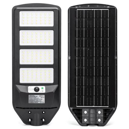 Aigostar - LED Solar street lamp with a sensor LED/200W/3,2V 12000mAh IP65 6500K + remote control