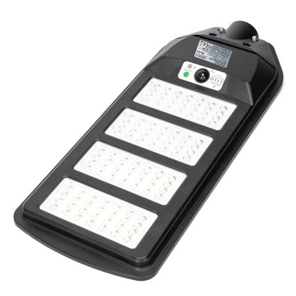 Aigostar - LED Solar street lamp with a sensor LED/200W/3,2V 12000mAh IP65 6500K + remote control
