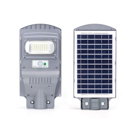 Aigostar - LED Solar street lamp with a sensor LED/50W/3,2V 5000mAh IP65 6500K + remote control