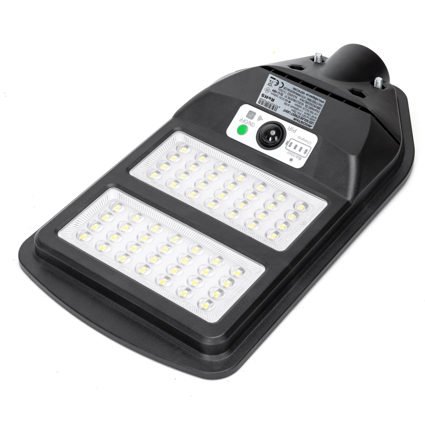 Aigostar - LED Solar street lamp with a sensor LED/70W/3,2V 4000mAh IP65 6500K + remote control