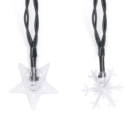 Aigostar - LED Solar String Lights, 50 LEDs, 8 Modes, 800 mAh, 12 m, IP65, Multicolor