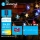 Aigostar - LED Solar String Lights, 50 LEDs, 8 Modes, 800 mAh, 12 m, IP65, Multicolor