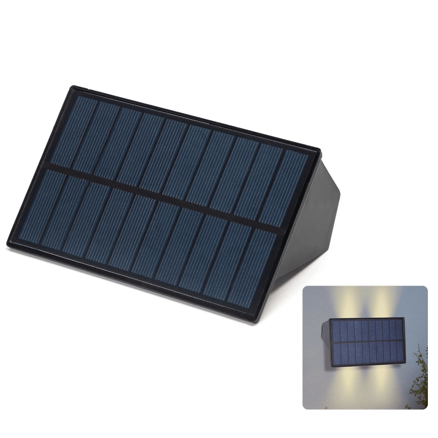 Aigostar - LED Solar wall light LED/4W/5,5V 2700K IP44
