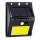 Aigostar - LED Solar wall light with sensor LED/13W/5,5V 6500K IP65