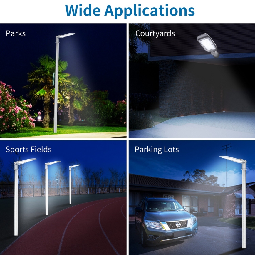 Aigostar - LED Street Light SLIM LED/150W/230V 6500K IP65