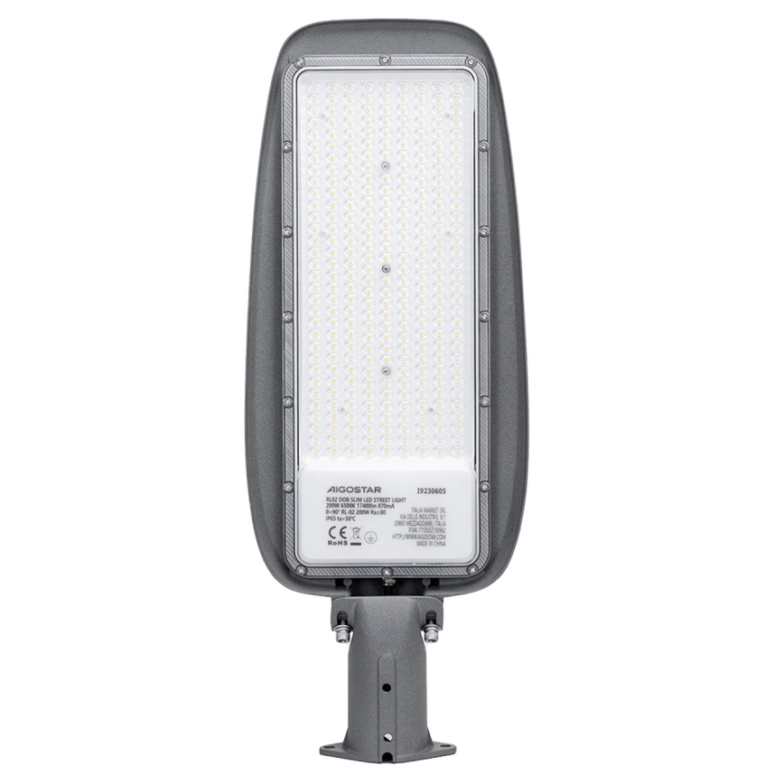 Aigostar - LED Street Light SLIM LED/200W/230V 6500K IP65