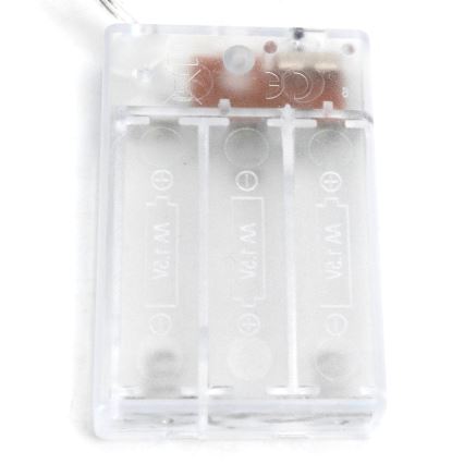 Aigostar - LED  string 100xLED/3xAA 10,3m cool white