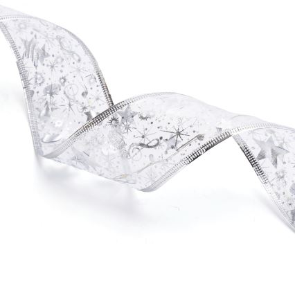 Aigostar - LED  string lights 100xLED/3xAA 10 m warm white silver