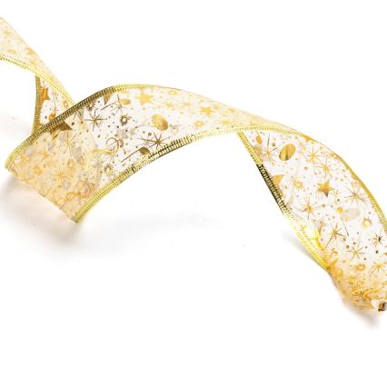 Aigostar - LED string lights 50 LEDs / 3xAA, 5 m, warm white, gold