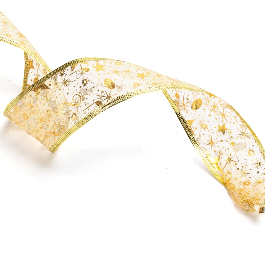 Aigostar - LED string lights 50 LEDs / 3xAA, 5 m, warm white, gold