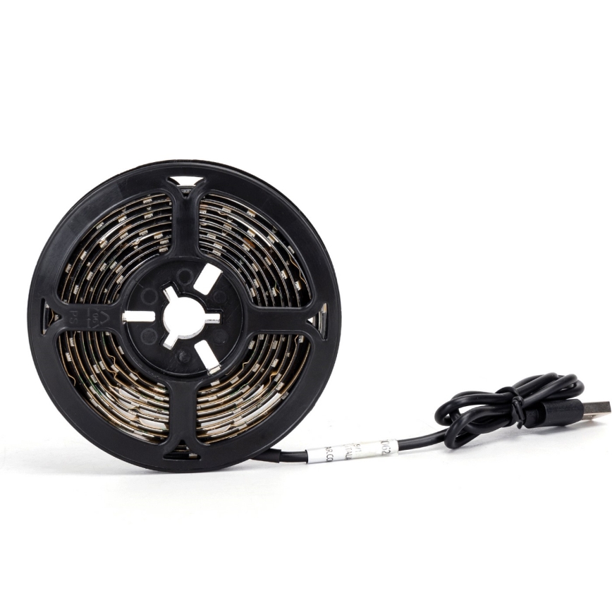 Aigostar - LED Strip 2m LED/4,9W/5V 6500K IP65 black